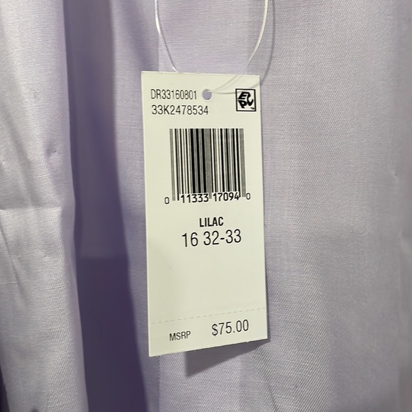 NEW Calvin Klein Men's Dress Shirt Slim Fit Non Iron Solid French Cuff - 16 - Picture 11 of 13